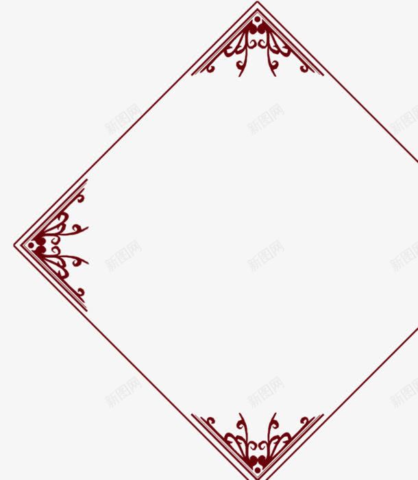 古风花纹边框png免抠素材_88icon https://88icon.com 古风 花纹 边框