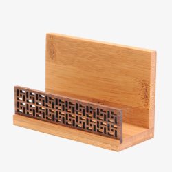 创意竹制名片盒中国风古典实木质素材