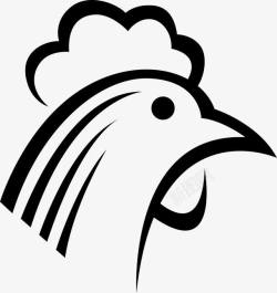 PNG免抠鸡头卡通大公鸡高清图片