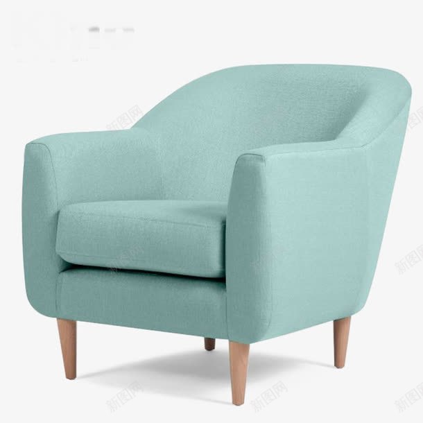 创意极简绿色的沙发png免抠素材_88icon https://88icon.com 创意 沙发 绿色