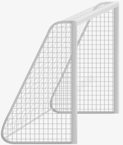 球门抠图卡通球门侧面高清图片