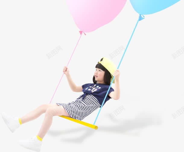 粉蓝色气球童装装饰png免抠素材_88icon https://88icon.com 气球 童装 蓝色 装饰