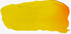 黄色较多的涂抹笔触素材