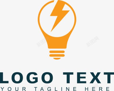 闪电照明公司logo图标图标