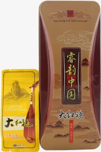春天黄色茶叶促销包装素材