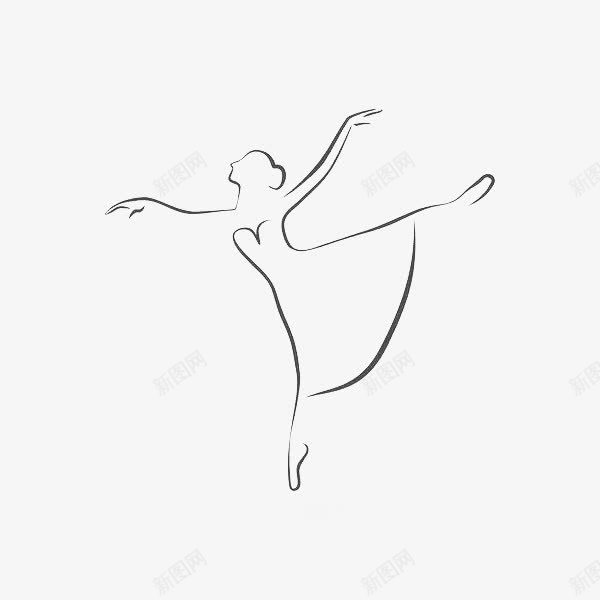 手绘黑色线条芭蕾舞者png免抠素材_88icon https://88icon.com 服装 线条手绘 舞蹈 芭蕾 芭蕾舞者 芭蕾裙 裙子 跳舞 黑色