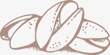 手绘开心果坚果海报png免抠素材_88icon https://88icon.com 坚果 开心 海报