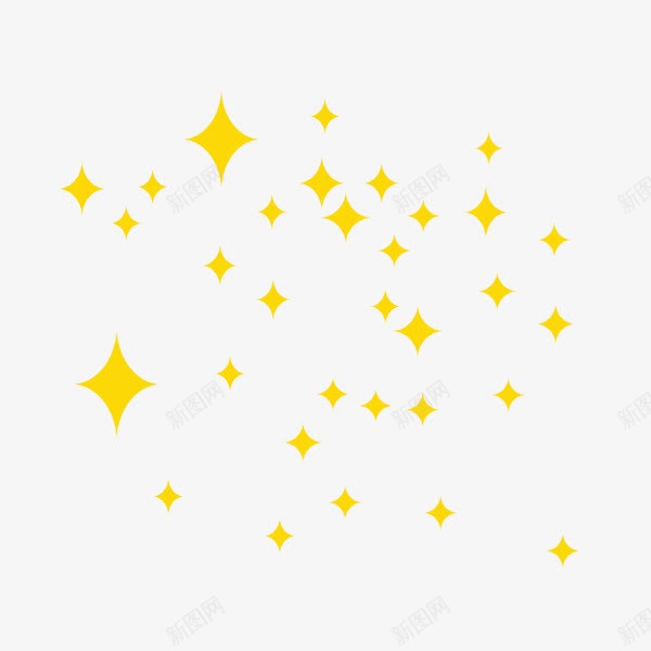 黄色菱形星星png免抠素材_88icon https://88icon.com 几何图案 卡通 简约星星 菱形 菱形星星 黄色