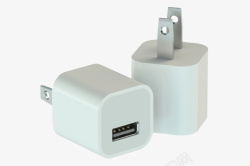 苹果充电器白色苹果充电设备高清图片