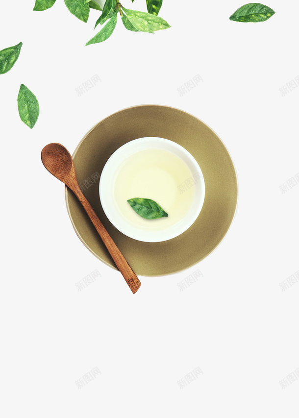 茶杯茶叶泡茶psd免抠素材_88icon https://88icon.com 传统文化 健康生活方式 茶叶片 茶文化 茶碟茶杯 身体保养 饮用器具