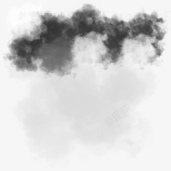 灰色烟雾素材云雾缭绕高清图片