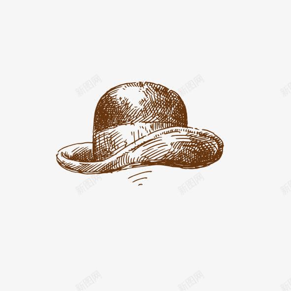 西部牛仔帽png免抠素材_88icon https://88icon.com 帽子 纹理 线条 西部牛仔