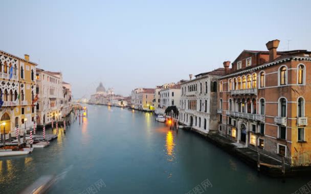 水城威尼斯欧式建筑背景