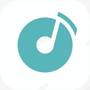 手机qq音乐应用微音乐应用logo图标图标