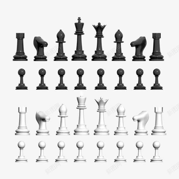 国际象棋png免抠素材_88icon https://88icon.com 3D 国际象棋 立体国际象棋 设计 象棋