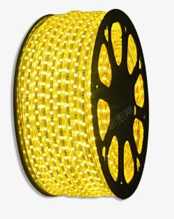 黄色LED高亮灯带素材