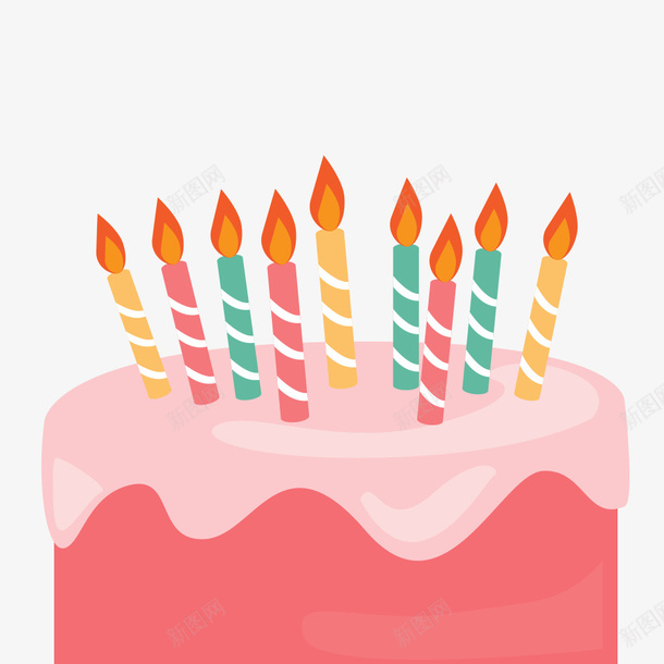 卡通生日蛋糕png免抠素材_88icon https://88icon.com 卡通 开心 甜品 生日快乐 祝你生日快乐 糕点 蛋糕 蜡烛 许愿 许愿墙 鼠