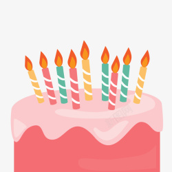 祝你生日快乐卡通生日蛋糕高清图片