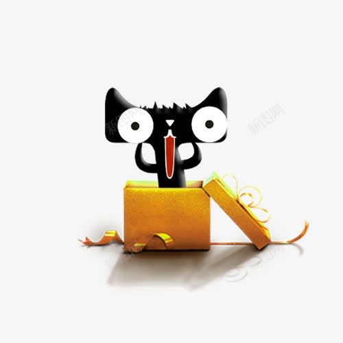 天猫卡通小人png免抠素材_88icon https://88icon.com 618一起趴 618全民嗨购 天猫卡通小人 年中大促 淘宝 礼盒