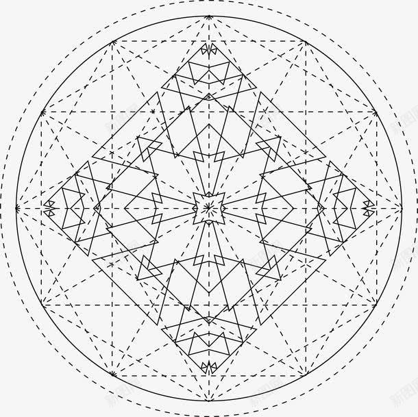 创意图案几何线条png免抠素材_88icon https://88icon.com 三角形 五边形 几何线条 创意图案 图案叠加 圆形线条 手绘线条 正方形