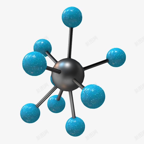 蓝色原子分子DNA分子形状png免抠素材_88icon https://88icon.com 分子形状 分子立体结构 原子 最小单元 水滴 水滴型 水珠 物理化学术 空间 针 阿伏伽德罗 雨露