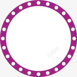 咖啡色促销热卖框紫色圆形LED促销标签高清图片