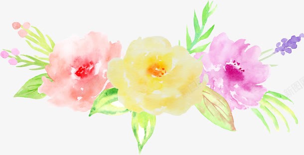 手绘水彩玫瑰花装饰元素png免抠素材_88icon https://88icon.com 婚礼卡片设计 手绘复古花边 手绘精致花边 水墨水彩花纹 浪漫水彩花朵 花边插画元素