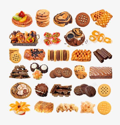 烘焙食物png免抠素材_88icon https://88icon.com 甜点 蛋糕 面包 饼干
