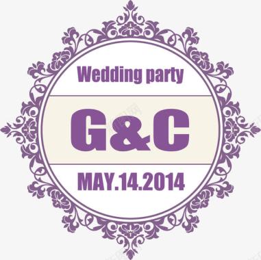 矢量结婚素材婚礼字体logo图标图标