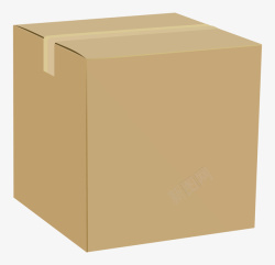 立体纸盒立体简约纸盒装饰广告高清图片