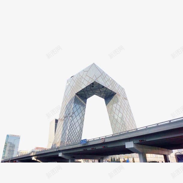 央视大楼png免抠素材_88icon https://88icon.com 中央电视台 北京现代建筑 大裤衩 央视大楼