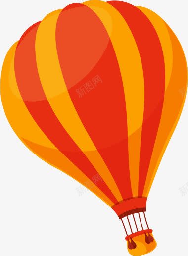 条纹卡通手绘热气球装饰png免抠素材_88icon https://88icon.com 卡通 条纹 热气球 装饰