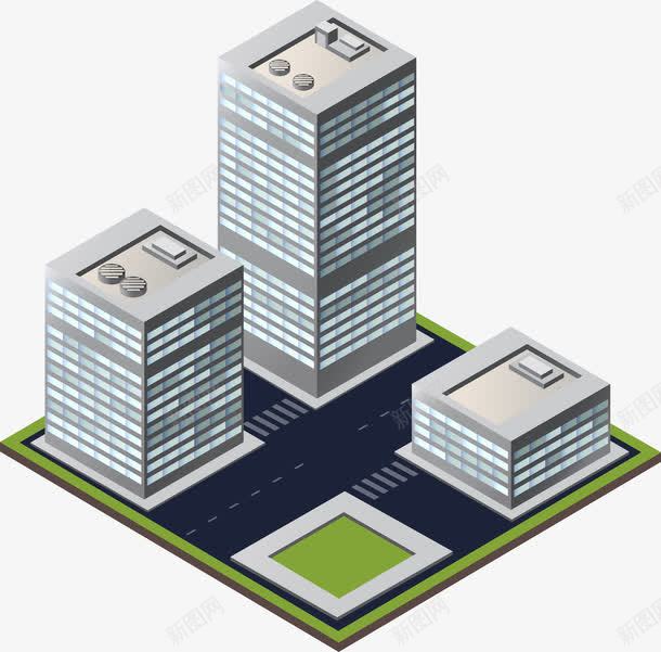 彩色房屋建筑png免抠素材_88icon https://88icon.com 卡通建筑 卡通房子 城市建筑 建筑 房子 房屋 扁平化 扁平化街道 立体 街道