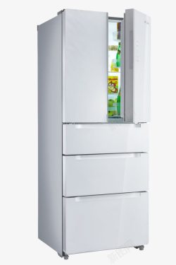低温自动补偿功节能静音超大容量冰箱高清图片