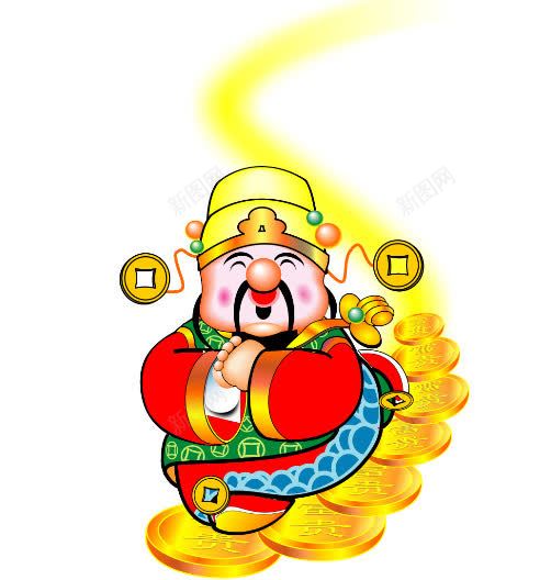 财神驾到png免抠素材_88icon https://88icon.com 2023 2024 初一到初八 初五 喜庆 大年初五 恭喜发财 接福 接财神 新年元素 财神 财神到 财神爷 迎春 迎财神 金元宝 金币