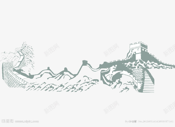 长城烽火台手绘png免抠素材_88icon https://88icon.com 峰火台 手绘 烽火台 箭扣 装饰 长城 长城卡通 长城封面 黑白长城