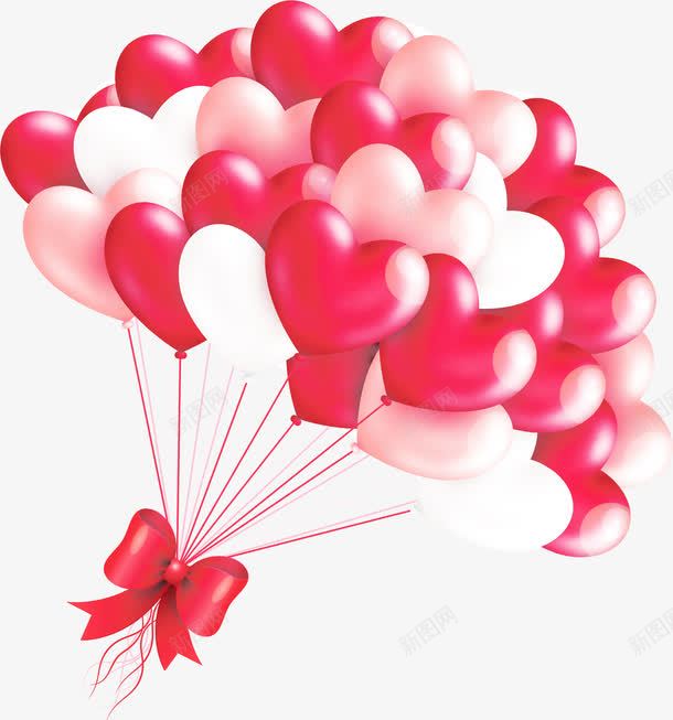 创意手绘浪漫粉红色气球png免抠素材_88icon https://88icon.com 创意 气球 浪漫 粉红色