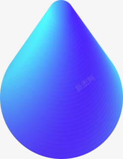 流体渐变装饰图案矢量图素材