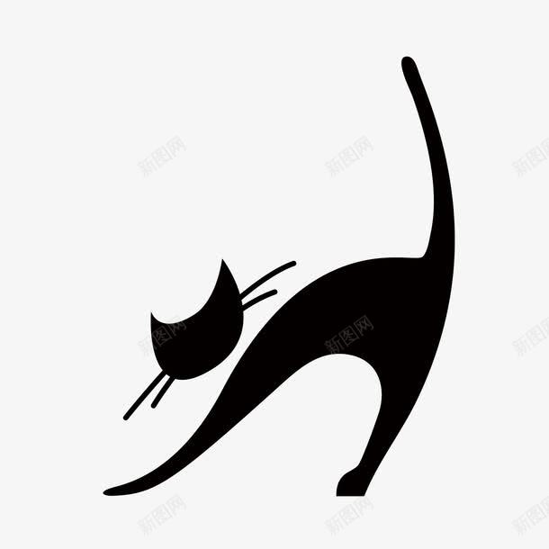 黑色猫咪剪影png免抠素材_88icon https://88icon.com 伸懒腰黑猫 伸腰 剪影 动漫卡通 动物 猫咪简笔画 简笔画 黑猫 黑猫伸懒腰 黑猫做俯卧撑 黑猫做运动 黑猫简笔画 黑猫背影 黑色 黑色手绘猫咪 黑色猫咪剪影