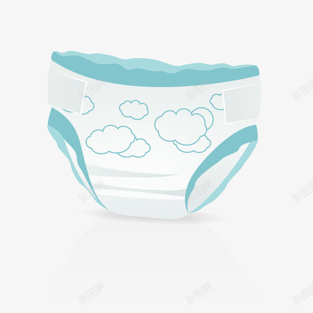卡通婴儿纸尿裤png免抠素材_88icon https://88icon.com 卡通 婴儿 孩子 母婴产品 纸尿裤设计