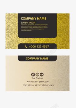 名片模版素材