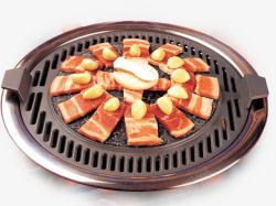 韩式风味铁板韩式烤肉高清图片