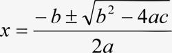 高中的数学方程式矢量图素材