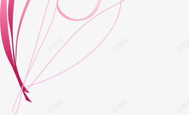 粉色线条花纹png免抠素材_88icon https://88icon.com AI 卡通 底纹 手绘 粉色 线条 花纹