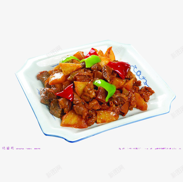 产品实物红烧土豆烧牛肉png免抠素材_88icon https://88icon.com 产品实物 传统美食 土豆 土豆烧牛肉 炖菜 烧牛肉 牛肉 美味 美食 餐饮美食