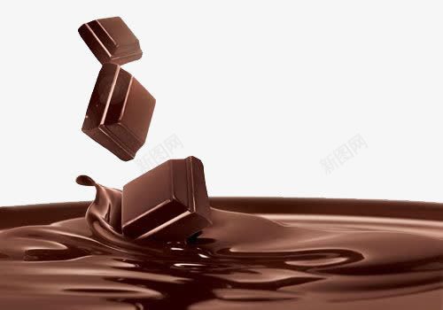 巧克力png免抠素材_88icon https://88icon.com 丝滑 女孩 巧克力块 浓稠巧克力液态 甜品 美食