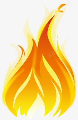 燃烧吧卡通手绘火焰高清图片