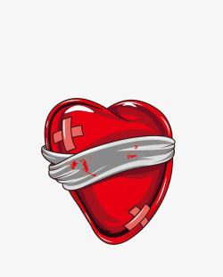 包扎的心脏古典花纹包扎住的心脏红心高清图片