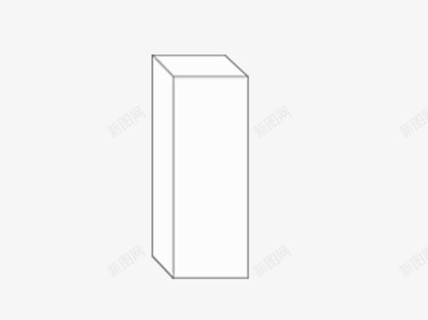 亚克力柱png免抠素材_88icon https://88icon.com 亚克力板 矢量线条 矢量长方体 立体 简约线条 线条 长方体