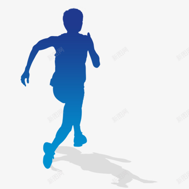 影子奔跑的背影psd免抠素材_88icon https://88icon.com 健康 奔向希望素材 奔跑 奔跑的背影 小朋友 影子 肌肉 蓝色 跑步 跑步logo 运动 锻炼